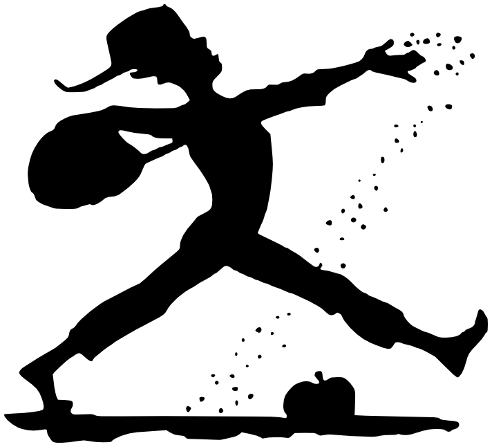 Johnny Appleseed Silhouette   /american_History/historic_Figures/johnny_Appleseed/johnny_Appleseed_Silhouette. Png.html - Johnny Appleseed, Transparent background PNG HD thumbnail