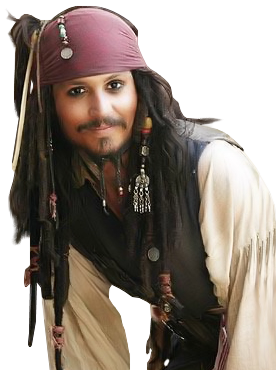 Johnny Depp Pirate.png - Johnny Depp, Transparent background PNG HD thumbnail