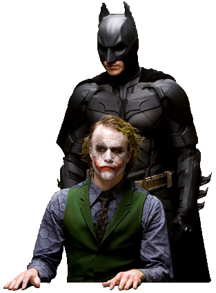 Batman Joker And Batman PNG, Joker PNG Batman - Free PNG