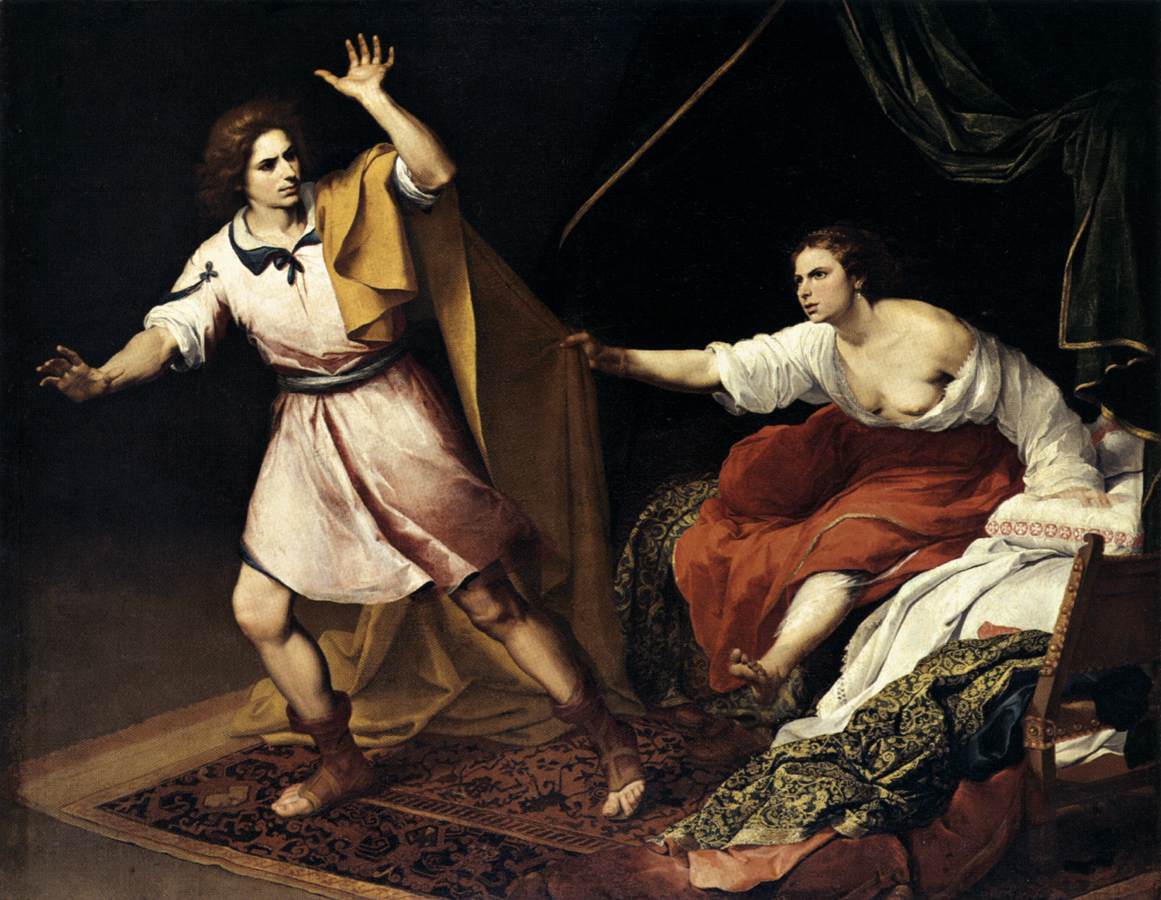 Illustration of Joseph fleein