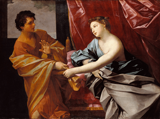 Joseph And Potipharu0027S Wife   Guido Reni (1630) - Joseph And Potiphars Wife, Transparent background PNG HD thumbnail