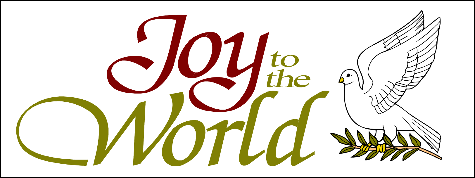 Christmas Religious Clip Art Joy To The World - Joy To The World, Transparent background PNG HD thumbnail