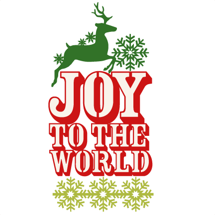 Joy To The World Title Svg Scrapbook Title Christmas Cut Outs For Cricut Cute Svg Cut Files Free Svgs Cute Svg Cuts - Joy To The World, Transparent background PNG HD thumbnail