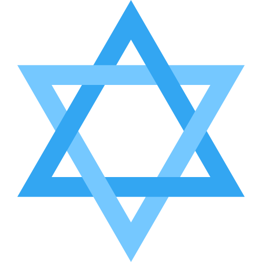 Shapes, Israel, Religion, Religious, Jewish, Judaism, Hebrew, Cultures Icon - Judaism, Transparent background PNG HD thumbnail