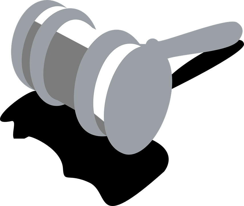 Hammer, Judge, Justice, Shadow, Fate, Gray, Decision - Judge Black And White, Transparent background PNG HD thumbnail