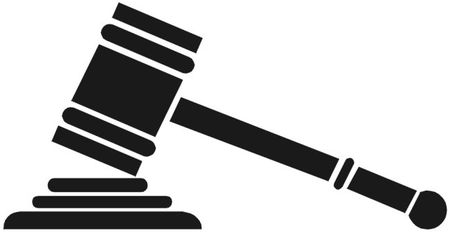 Judge Mallet Clipart Image Information - Judge Black And White, Transparent background PNG HD thumbnail