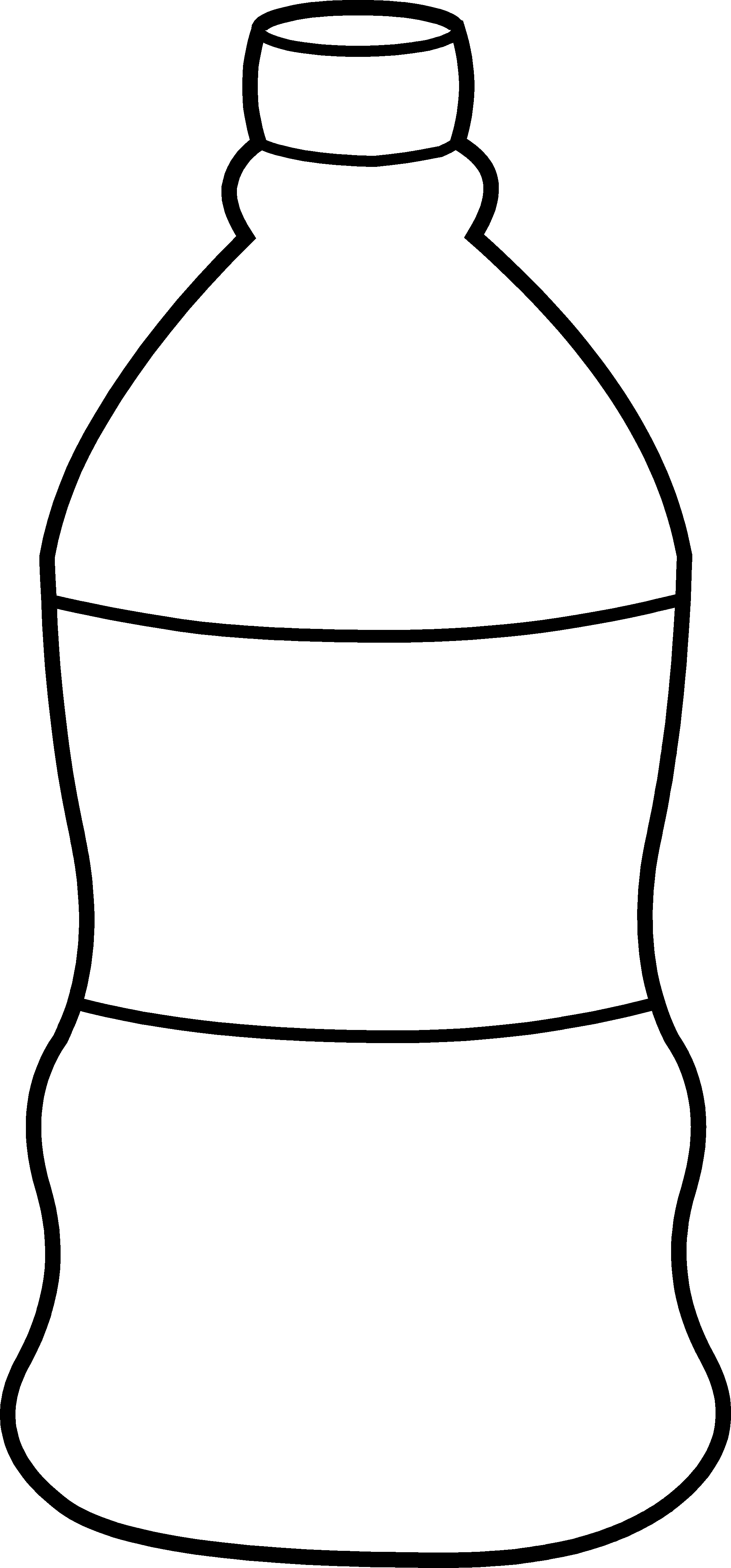 Black And White Water Clipart - Jug Black And White, Transparent background PNG HD thumbnail