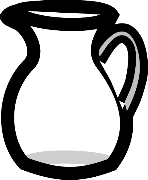 Png: Small · Medium · Large - Jug Black And White, Transparent background PNG HD thumbnail