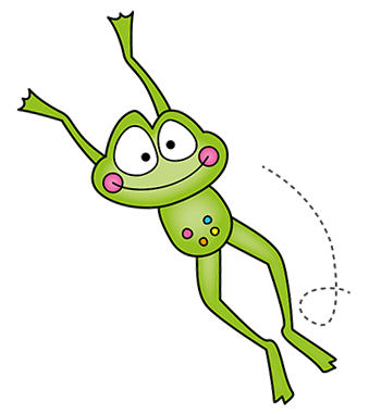 Best Hopping Frog Clipart #27
