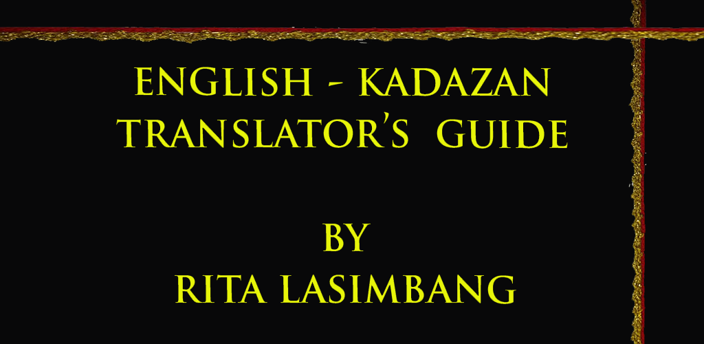 English-Kadazan Translator- s
