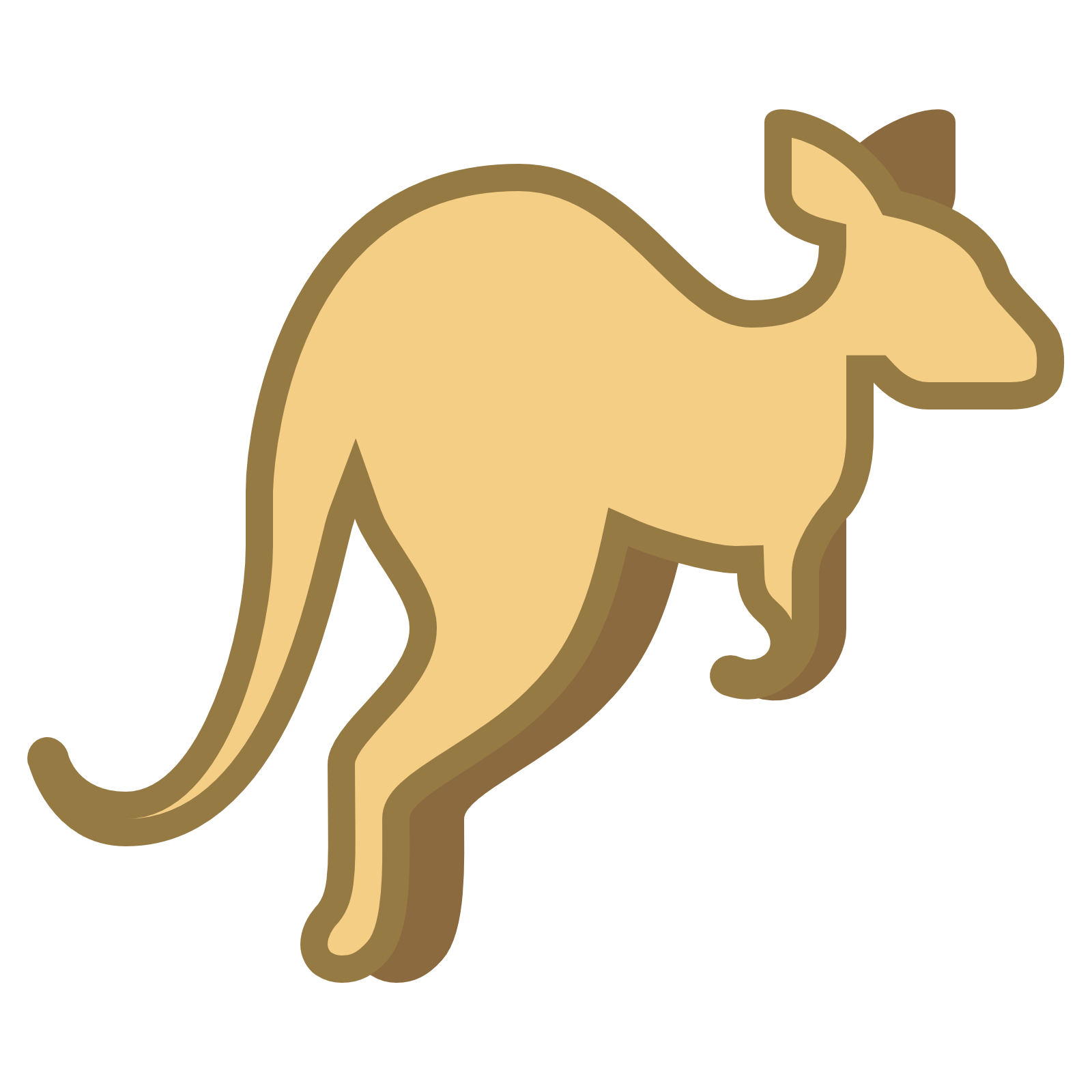 Kangaroo.png PlusPng.com 