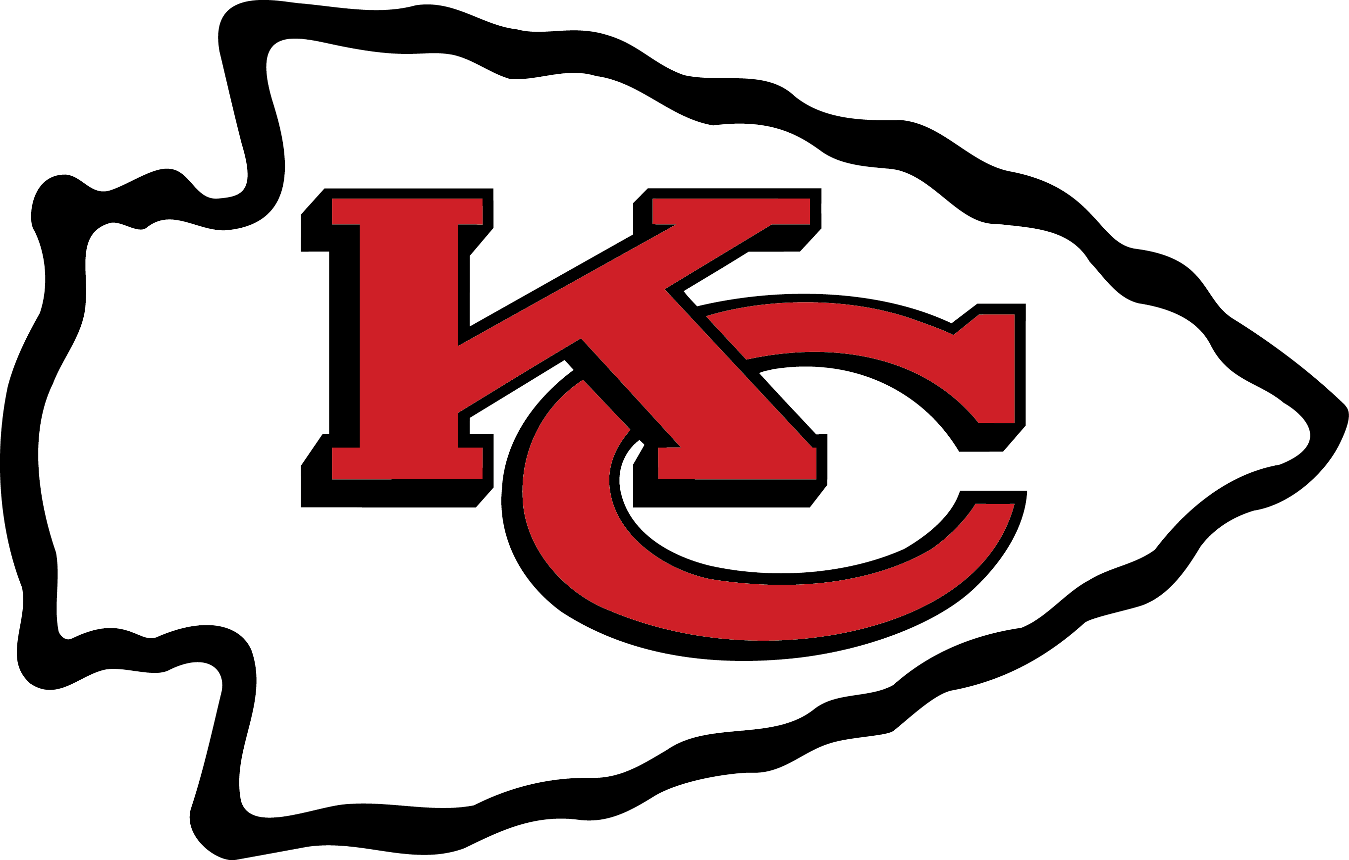Kansas_city_chiefs_logo, Kansas City Chiefs Vector PNG - Free PNG