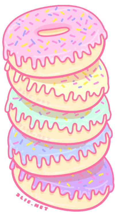 Luly Fee ♥ - Kawaii Donut, Transparent background PNG HD thumbnail