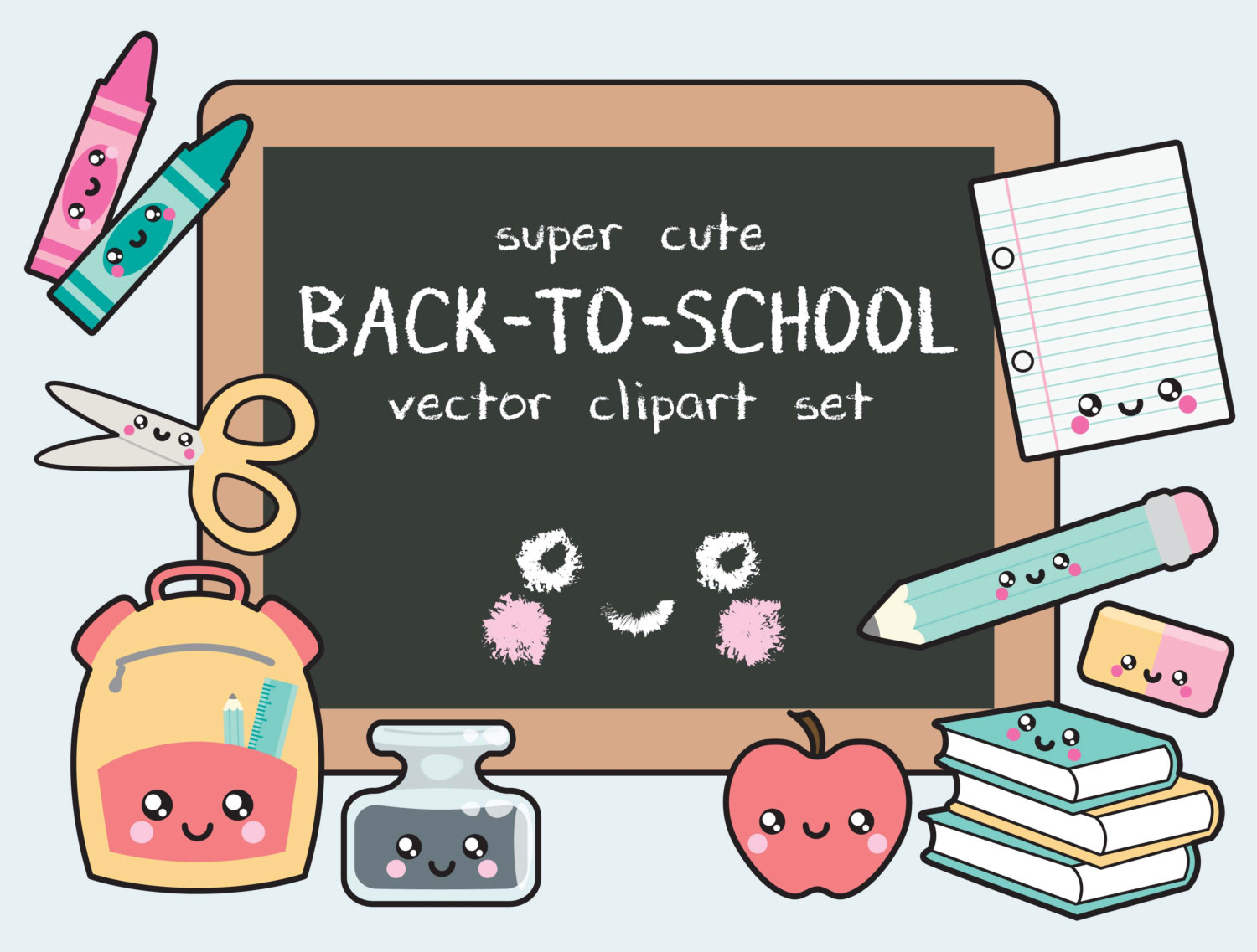 This Is A Digital File - Kawaii School, Transparent background PNG HD thumbnail