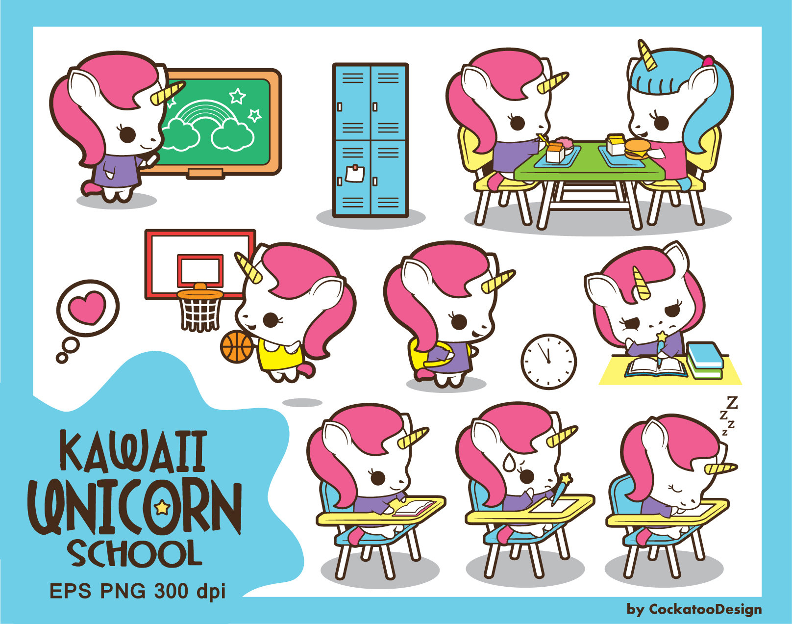This Is A Digital File - Kawaii School, Transparent background PNG HD thumbnail