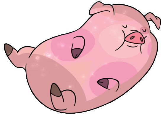 Kawaii Transparent Waddles | File:s1E16 Waddles Rubbing Transparent.png - Kawaii Transparent, Transparent background PNG HD thumbnail