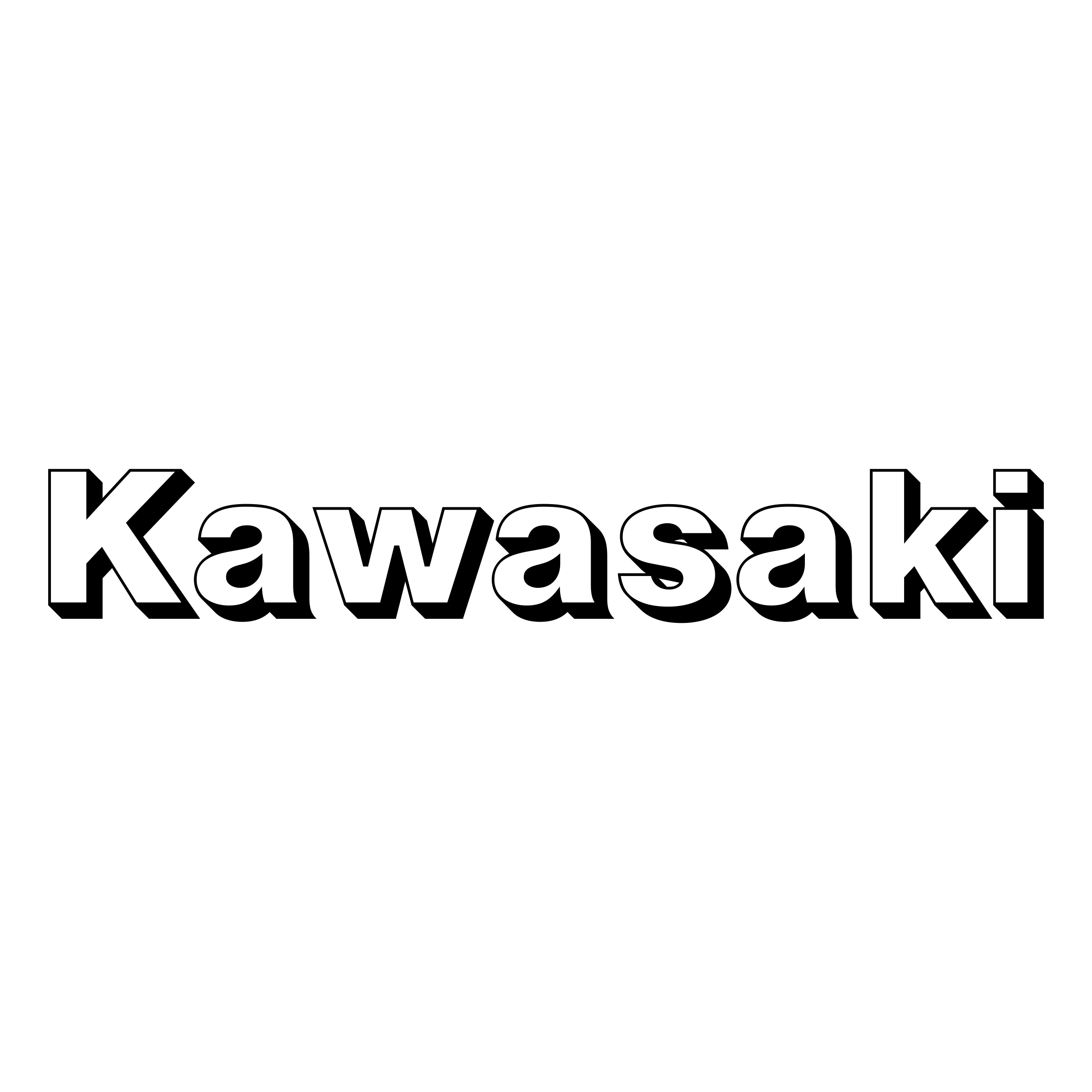 Kawasaki Motorcycle Logo Hist