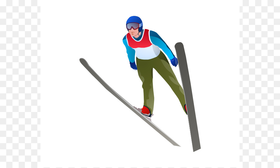 2018 Winter Olympics Winter Sport Skiing Snowboarding Clip Art   Ski Jump Cliparts - Kayak, Transparent background PNG HD thumbnail