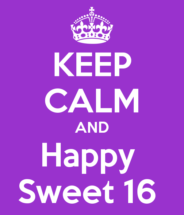 Keep Calm And Happy Sweet 16 4.png 600 - Keep Trying, Transparent background PNG HD thumbnail