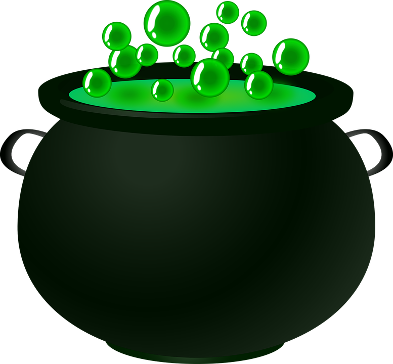 Bubble, Cauldron, Green, Magic, Potion, Spell, Witch - Kessel, Transparent background PNG HD thumbnail