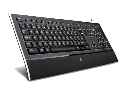 Black computer keyboard PNG i