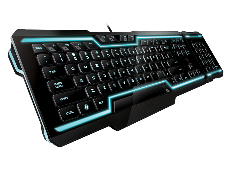 Razer Tron Keyboard Png - Keyboard, Transparent background PNG HD thumbnail