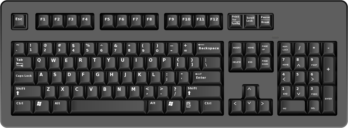 Keyboard Free PNG Image