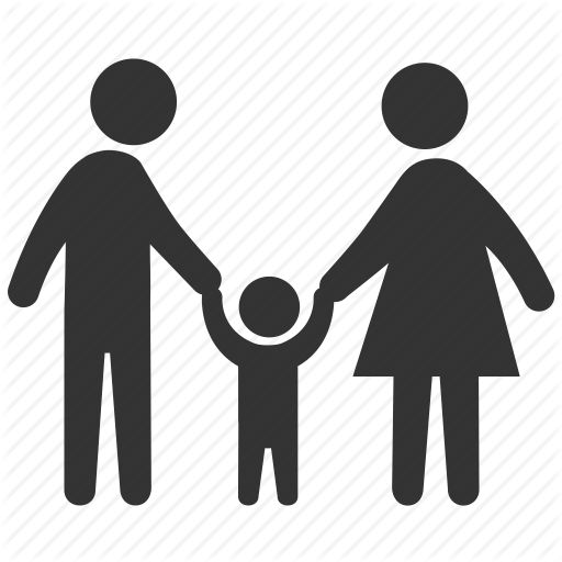 Dad, Family, Father, Happy, Kid, Mom, Mother Icon - Kid And Mom, Transparent background PNG HD thumbnail