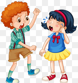 Bully Girl, Cry, Boy, Girl Png Image And Clipart - Kid Being Bullied, Transparent background PNG HD thumbnail