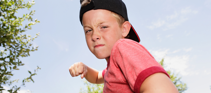 Bully Picking On Kid At School - Kid Being Bullied, Transparent background PNG HD thumbnail