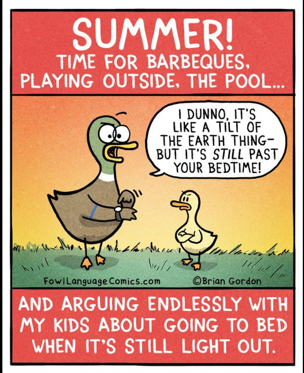 Summer! Time For Barbeques, Playing Outside, The Pool. Hdpng.com And Arguing - Kid Going To Bed, Transparent background PNG HD thumbnail