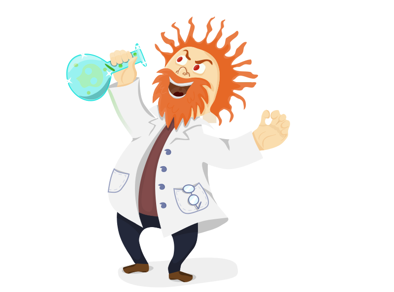 Kid Mad Scientist Png - Free Mad Scientist Clip Art, Transparent background PNG HD thumbnail