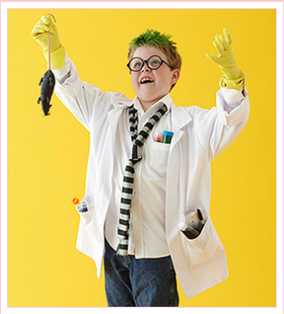 Kid Mad Scientist Clipart