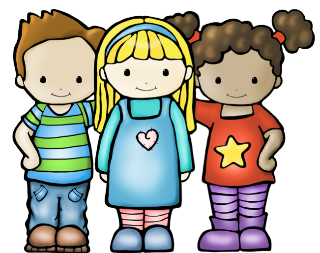 Nice Kid Clipart · Cute Colors Clip Art - Kids Being Nice, Transparent background PNG HD thumbnail