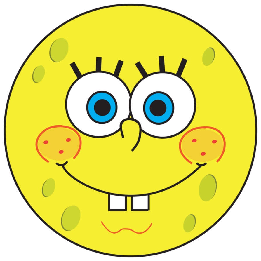 Spoungbob Smiley Face By Thejdkproductions Hdpng.com  - Kids Face, Transparent background PNG HD thumbnail