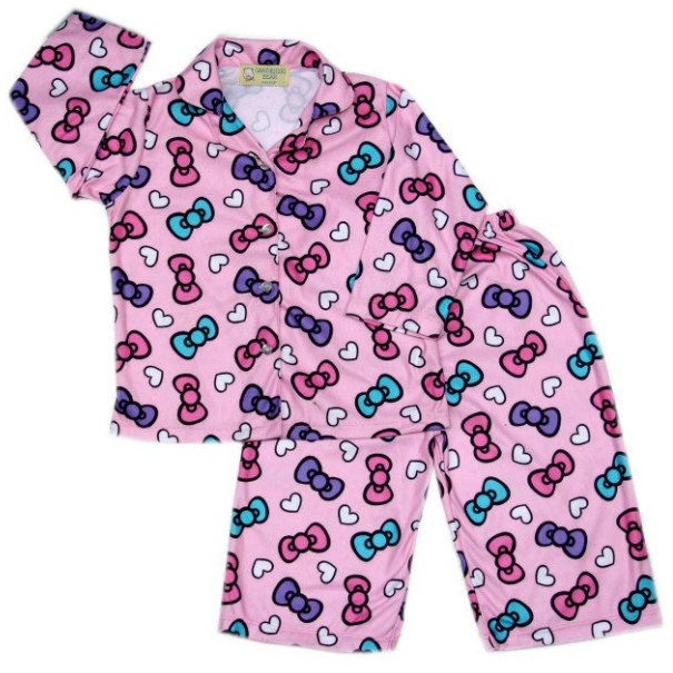 Ribbon Flannel Girls Pjs Philippines - Kids In Pajamas, Transparent background PNG HD thumbnail