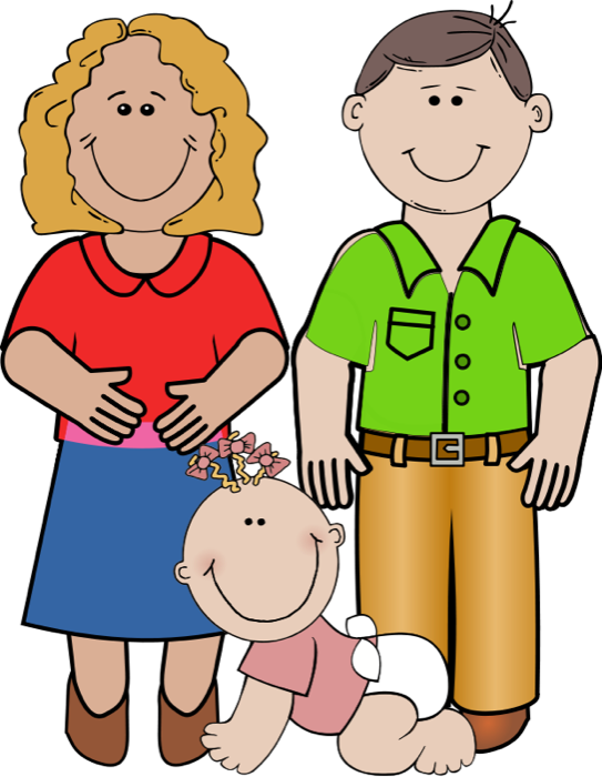 Parents Clipart Png - Kids Smiling, Transparent background PNG HD thumbnail