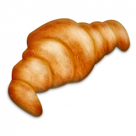 Croissant Png Picture - Kifli, Transparent background PNG HD thumbnail