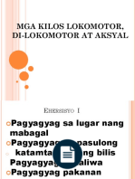 Mga Kilos Lokomotor, Di Lokomotor At Aksyal - Kilos Lokomotor, Transparent background PNG HD thumbnail