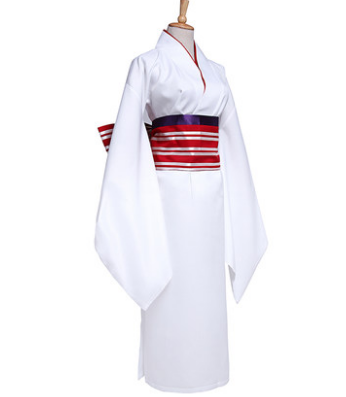Branco Kimono Robe Para As Mulheres Anime Trajes Quimono Japonês Para As Mulheres Longo Kimono Japão - Kimono Dress, Transparent background PNG HD thumbnail