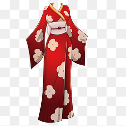 Exquisite Kimono, Kimono, Clothes, Cherry Blossoms Png And Vector - Kimono Dress, Transparent background PNG HD thumbnail
