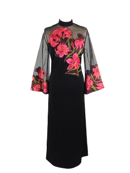 Floral Kimono Dress, Kimono Dress PNG - Free PNG