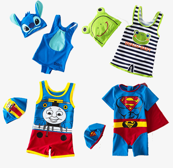 Children Swimsuit Cartoon Boy, Product Kind, Durable, Odorless Png Image And Clipart - Kind Boy, Transparent background PNG HD thumbnail