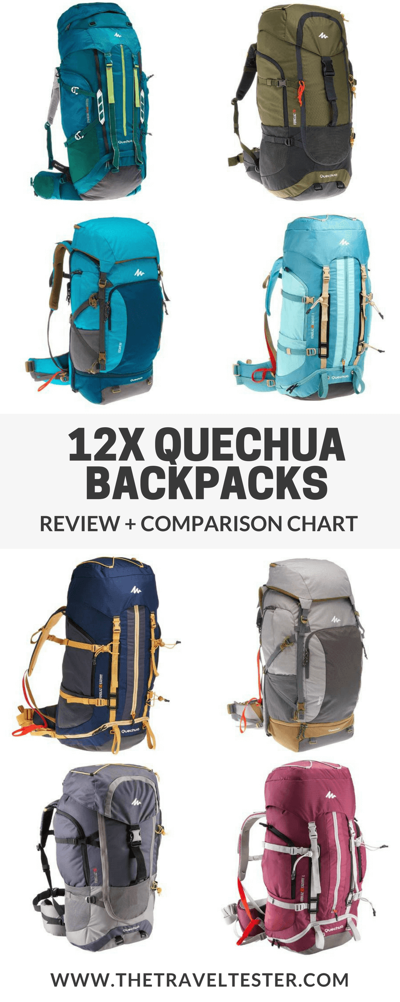 Backpack Review Quechua Forclaz  Comparisons With All 50 80L Quechua Backpacks! || - Kind Mit Rucksack, Transparent background PNG HD thumbnail