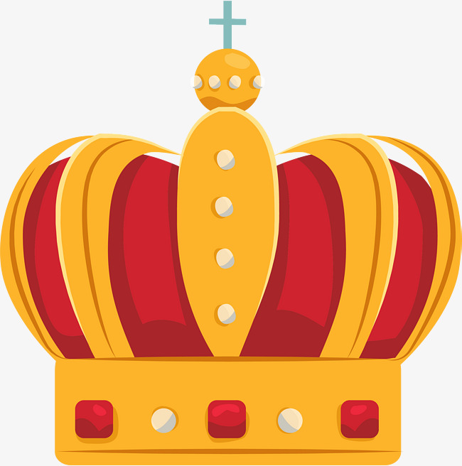 Cartoon King Crown, Cartoon Crown, King, Hat Png And Vector - King Crown, Transparent background PNG HD thumbnail
