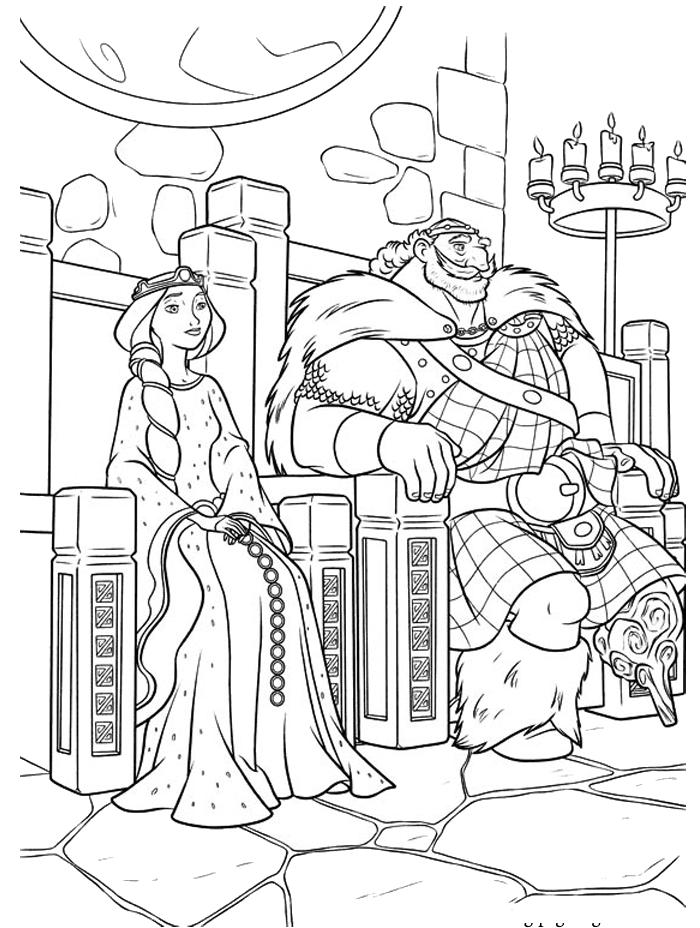 King On Throne PNG Black And White - 700x928 Kings And Quee