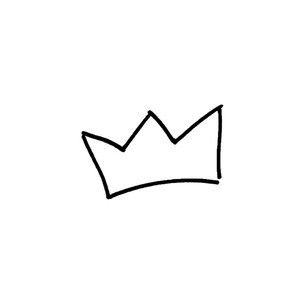 Aesthetic Black - King On Throne Black And White, Transparent background PNG HD thumbnail