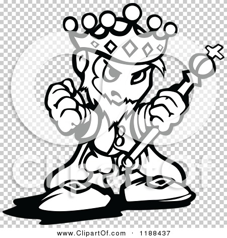 King On Throne PNG Black And White - Rasters .jpg .png
