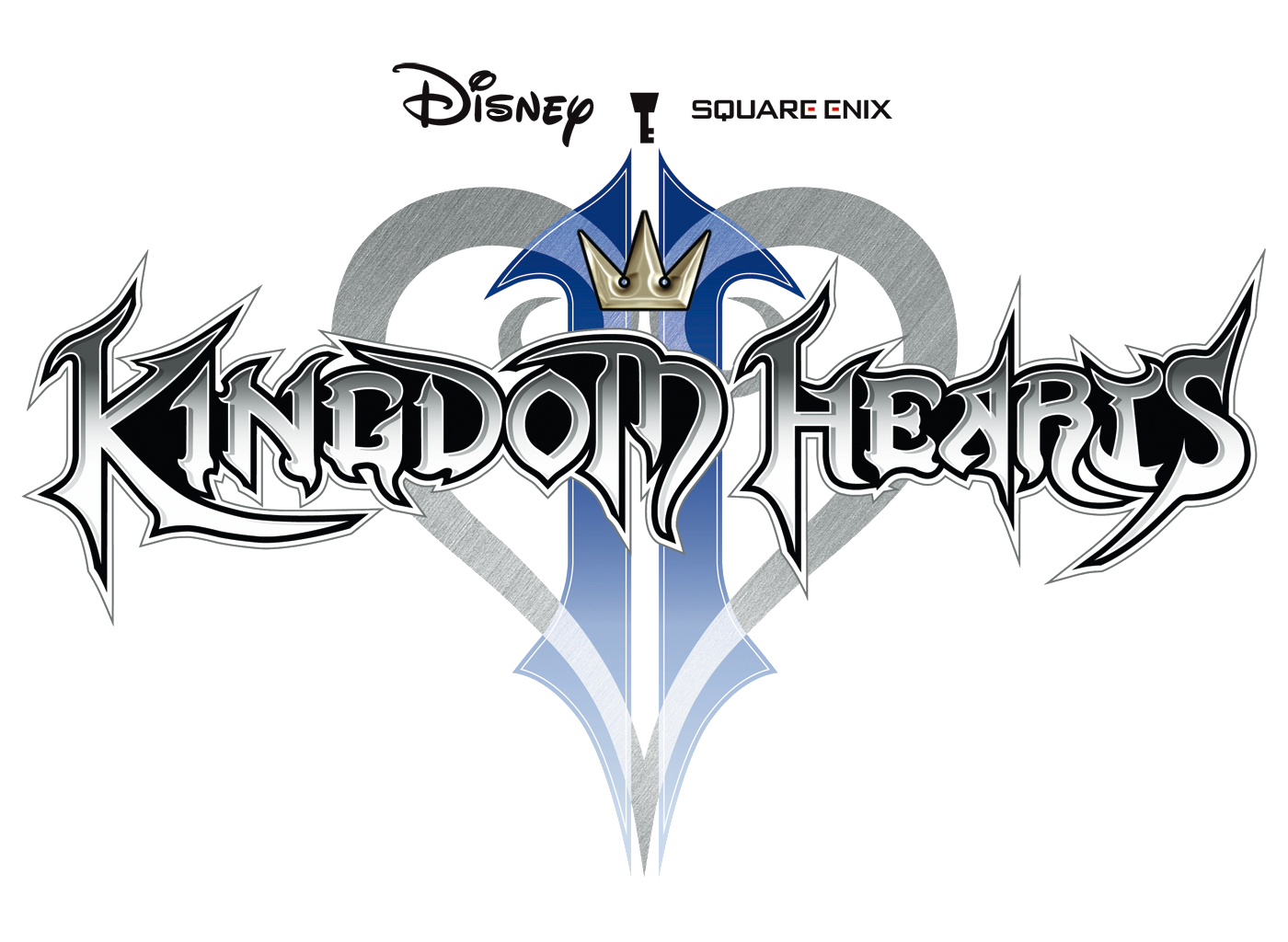 File:kingdom Hearts Ii Logo Kh.png - Kingdom Hearts, Transparent background PNG HD thumbnail
