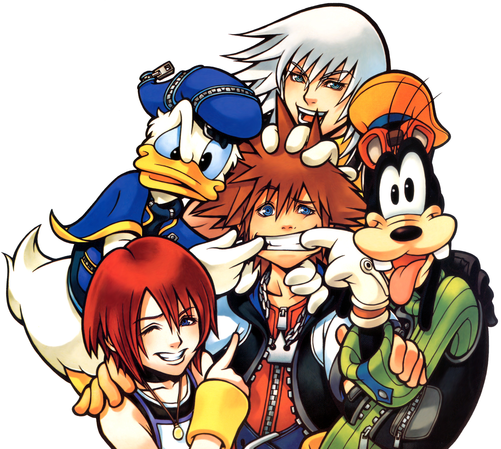 Kingdom Hearts Png - Protagonist Group (Art) Kh.png, Transparent background PNG HD thumbnail